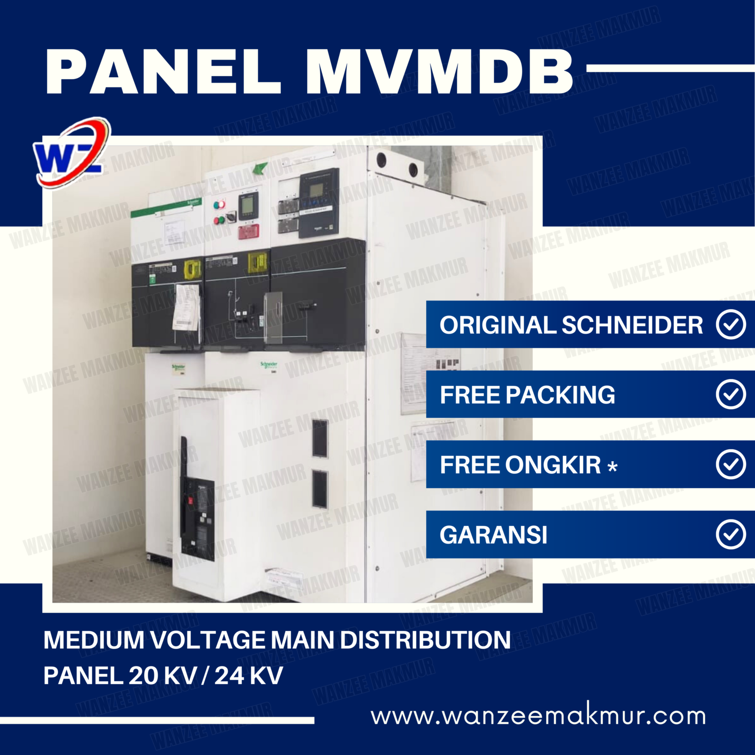 Pengadaan panel mvmdb 20KV Schneider di Jakarta